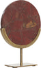 Light&living Ornament op voet 25x10x35 cm GOUYA rood agaat+antiek brons