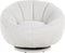 Richmond Draai fauteuil Kendall Wit bouclé