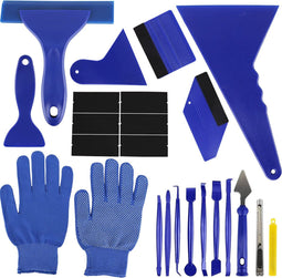 Complete Auto Wrap Tool Kit - 23-Delig met Precisiemes en Schrapers