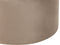 MEDFORD - Poef - Taupe - Fluweel