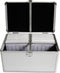 MediaRange CD-koffer 200 CDs/DVDs/Blu-rays Aluminium Zilver 1 stuk(s) (b x h x d) 301 x 180 x 190 mm BOX75