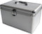 MediaRange CD-koffer 200 CDs/DVDs/Blu-rays Aluminium Zilver 1 stuk(s) (b x h x d) 301 x 180 x 190 mm BOX75