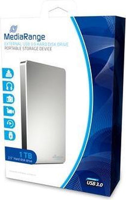 MediaRange Externe USB 3.0 harde schijf 1TB