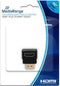 MediaRange mrcs166 HDMI hoge-snelheidshoekadapter, 90° zwart