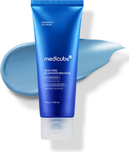Medicube - 100g - Zero Pore Blackhead Mud Mask - Hydraterend - Exfoliërend - Diepe Reiniging - Kalmerend - Korean Skincare
