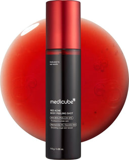 Medicube - Red Acne Body Peeling Shot - Acne - AHA - BHA - PHA - LHA - Serum - Reinigend - 110 g - Korean Skincare