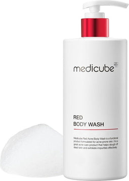 Medicube - Red Acne Body Wash - AHA - BHA - PHA - Niacinamide - 400g - Korean Skincare