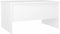 vidaXL - Salontafel - 80x50x42,5 - cm - bewerkt - hout - wit