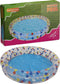 Opblaasbaar Zwembad - 105 x 20 cm - 2 Ringen - Kleurrijke Stippen