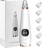Meeeters neus acne verwijderen - blackhead vacuum remover puistjes cleaner voorkomen premium - draadloos oplaadbaar inclusief 6 kopjes