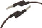 MEETSNOER 4mm 50cm / ZWART (MLN-SIL / 1) (HM040050)