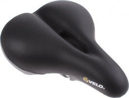 Meevormend Velo Zadel Tour Memory Foam Heren Zwart