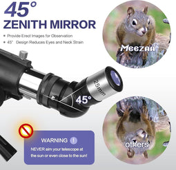 MEEZAA - Professionele Refractieve Astronomische Telescoop - Kinderen - 70/400mm