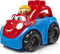 Mega Bloks First Builders Lil' Vehicle Ricky Race Car - Constructiespeelgoed