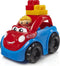 Mega Bloks First Builders Lil' Vehicle Ricky Race Car - Constructiespeelgoed