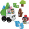 MEGA Bloks Green Town Sort & Recycle Squad - 18 grote bouwstenen