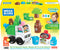 MEGA Bloks Green Town Sort & Recycle Squad - 18 grote bouwstenen