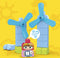 MEGA Bloks Town Build & Learn Huis - 89 grote bouwstenen