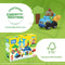 MEGA Bloks Town Build & Learn Huis - 89 grote bouwstenen