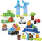 MEGA Bloks Town Build & Learn Huis - 89 grote bouwstenen