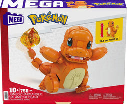MEGA Pokémon Jumbo Charmander - 750 blokken - Bouwstenen