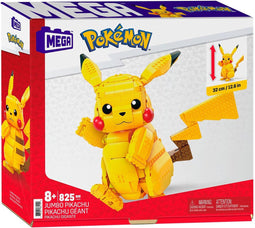 MEGA Pokémon Jumbo Pikachu - 825 blokken - Bouwstenen
