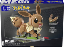 MEGA Pokémon Showmodel Bewegende Eevee - Constructiespeelgoed