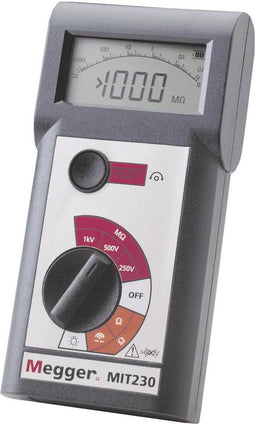 Megger MIT230-EN Isolatiemeter 250 V, 500 V, 1000 V 1000 MΩ