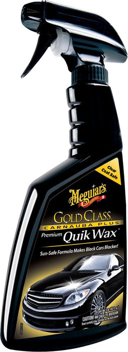Meguiar's Gold Class Carnauba Quik Wax - Auto Wax - 473ml - Carnauba premium - Auto wassen