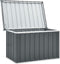 vidaXL - Tuinbox - 109x67x65 - cm - grijs