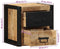 vidaXL - Nachtkastje - 40x35x40 - cm - massief - ruw - mangohout