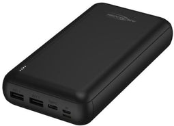 Ansmann Powerbank PB212 - 30.000mAh - Multi-Safe technologie - zwart