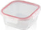 Mehrzer - Vershouddoos - 0.8 Liter - vierkant - Bake-en-Lock - Rood