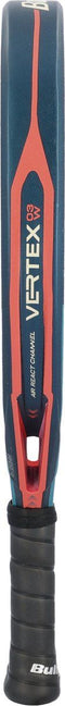 Bullpadel 'Delfi Brea' Vertex 03 Pro Woman (Diamant) - 2023 padelracket zwart/rood/blauw