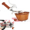 Meisjes kinderfiets voor kinderen van 2-10 jaar, 12 inch fiets met mand en zijwieltjes,Green_12inch