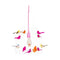 meisjeskamer hanglamp roze | neon | babykamer | crèche lamp | kinderopvang lamp | hanglamp met vogeltjes | hanglamp babykamer | peuterspeelzaal lamp | crèche interieur |