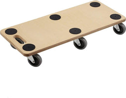 Meister 0821420 Transportroller 68x29x110cm 300KG Multiplex Bruin/Zwart