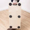 Meister 0821420 Transportroller 68x29x110cm 300KG Multiplex Bruin/Zwart