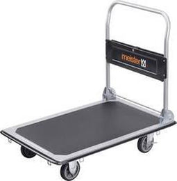 Meister Werkzeuge 8985540 Plateauwagen Inklapbaar, Met opbergvak Staal Laadvermogen (max.): 300 kg