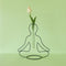 Balvi Silhouette Draadvaas - Yoga