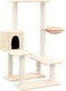 vidaXL - Kattenmeubel - met - sisal - krabpalen - 94,5 - cm - crèmekleurig