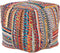 MEKHTAR - Poef - Multicolor - 40 cm - Katoen
