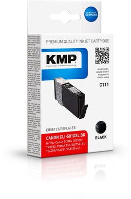 KMP 1577,0201 - Inkjet Cartridge - Extra hoog rendement - Zwart