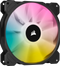 Corsair iCUE SP140 RGB Elite - Ventilator 140mm - Multicolour LED - Zwart (1x)