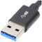 Ansmann USB-A naar USB-C - Data- en oplaadkabel - 200 cm - Zwart
