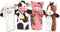 Melissa & Doug Boerderijvriendjes handpoppen (set van 4) - Koe, paard, schaap en varken