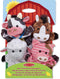 Melissa & Doug Boerderijvriendjes handpoppen (set van 4) - Koe, paard, schaap en varken