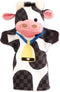 Melissa & Doug Boerderijvriendjes handpoppen (set van 4) - Koe, paard, schaap en varken