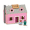 Melissa & Doug Draagbaar uitklapbaar mini-poppenhuis (draagbaar houten poppenhuis, werkende deuren, stevige handgrepen, 26,416 cm H × 30,226 cm B × 42,418 cm L)