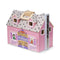 Melissa & Doug Draagbaar uitklapbaar mini-poppenhuis (draagbaar houten poppenhuis, werkende deuren, stevige handgrepen, 26,416 cm H × 30,226 cm B × 42,418 cm L)